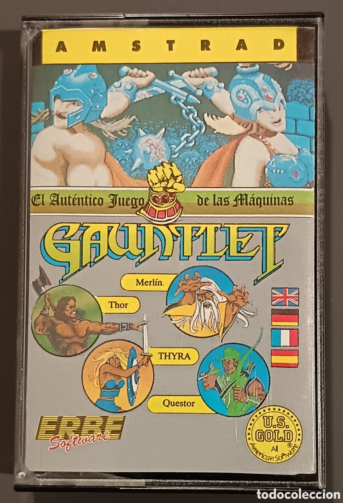 Videojuegos y consolas: Juego Gauntlet Amstrad CPC 464 - Foto 1