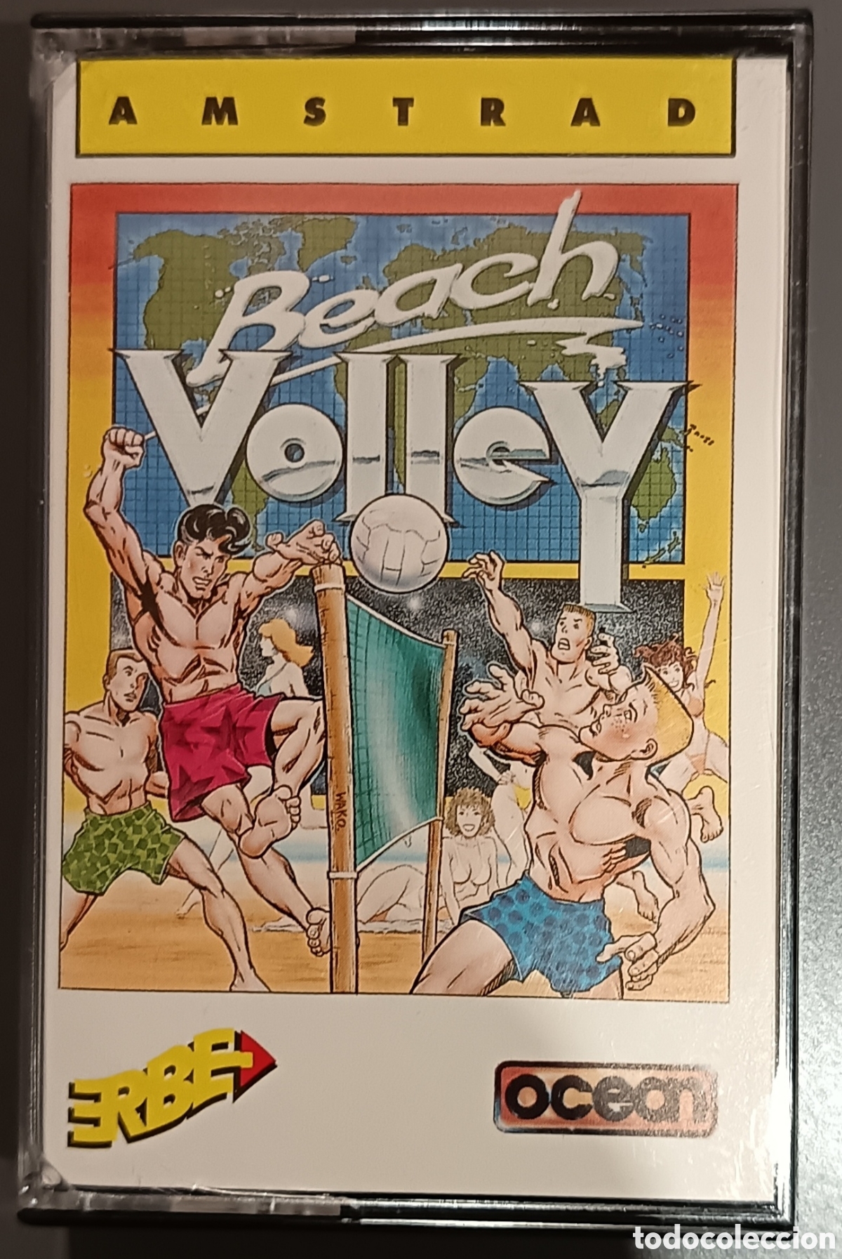Videojuegos y consolas: Juego Beach Volley Amstrad CPC 464 - Foto 1