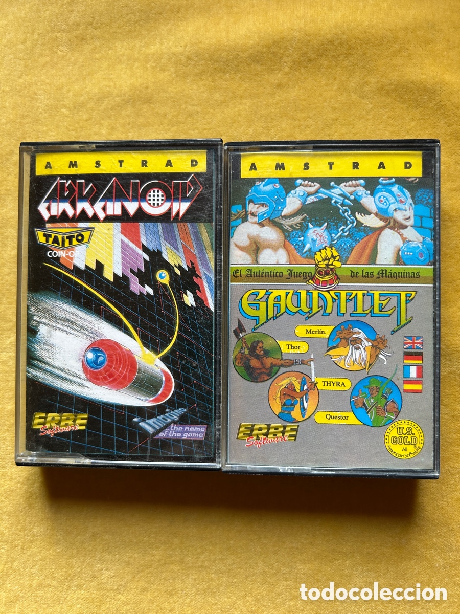 Videojuegos y consolas: Pack Amstrad Arkanoid/ Gauntlet - Foto 1