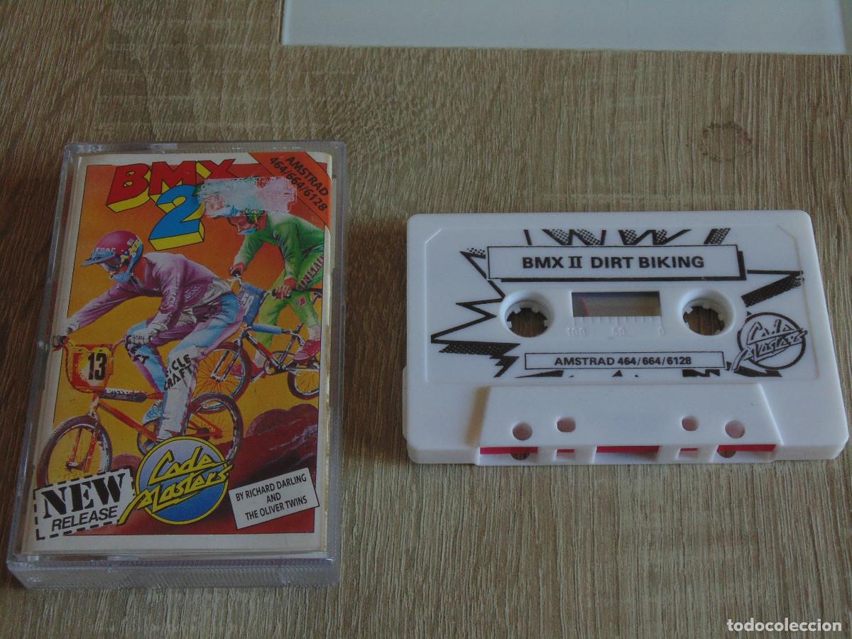 Videojuegos y consolas: Juego Amstrad. BMX 2. Codemasters. - Foto 1