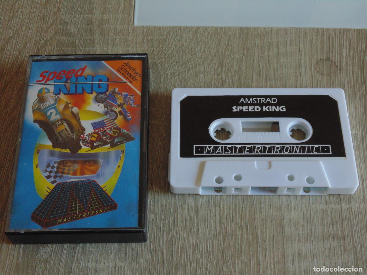Videojuegos y consolas: Juego Amstrad. Speed King. Mastertronic. - Foto 1