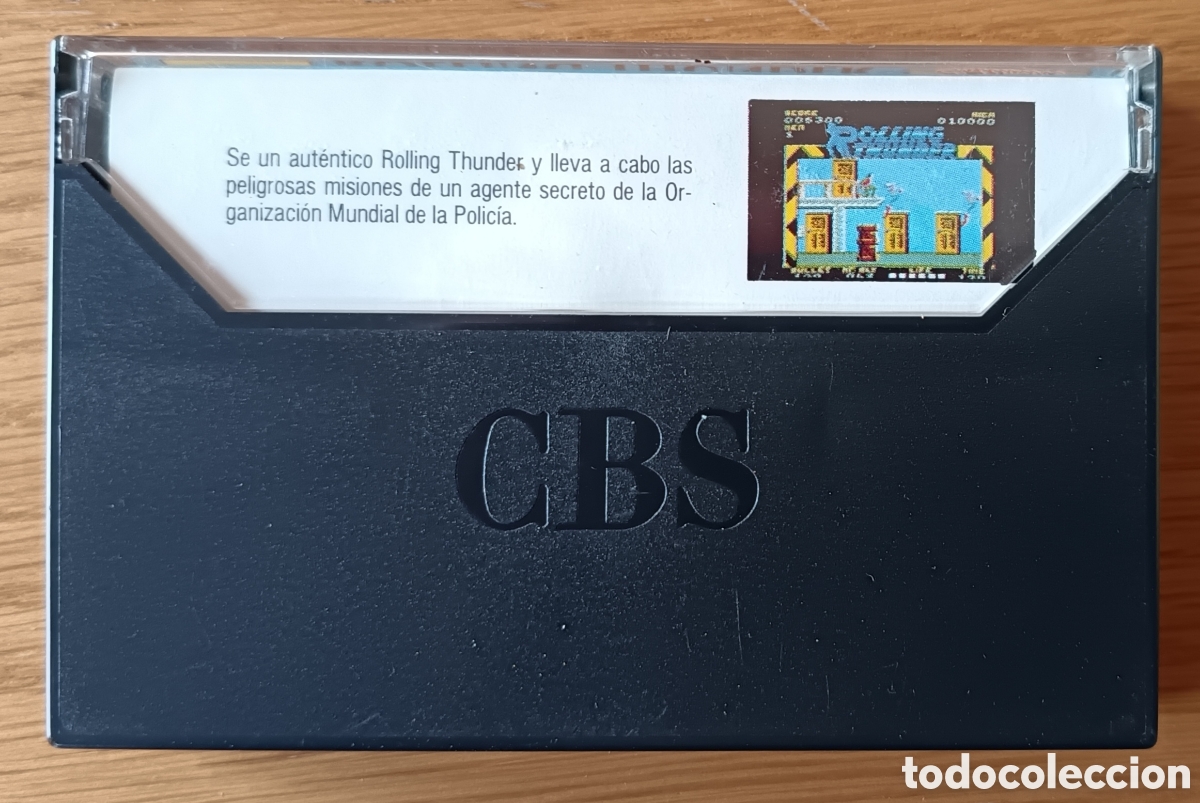 Videojuegos y consolas: Juego Rolling Thunder Amstrad CPC 464 - Foto 2