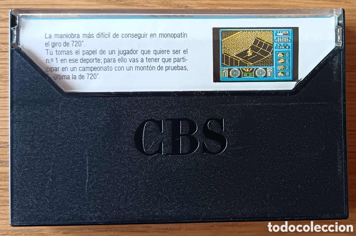 Videojuegos y consolas: Juego 720&deg; Amstrad CPC 464 - Foto 2