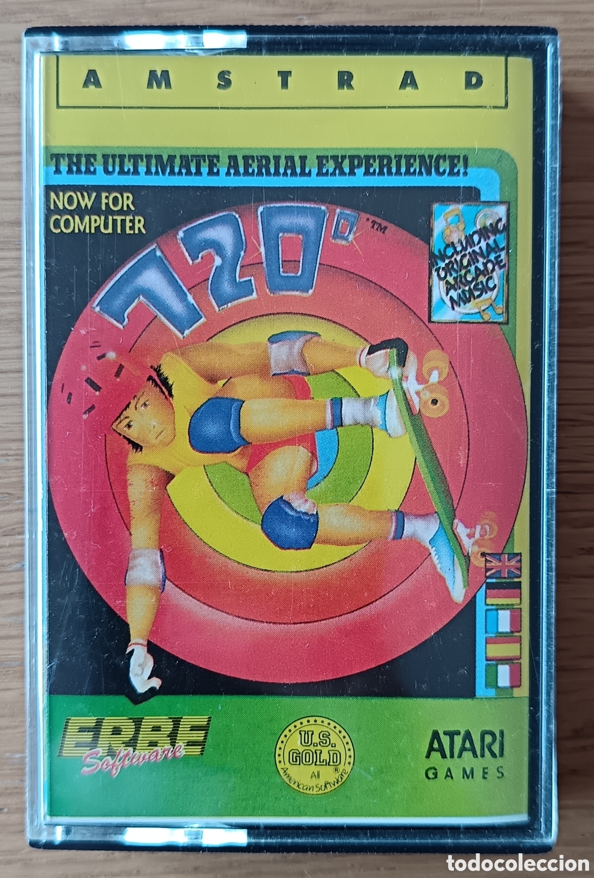 Videojuegos y consolas: Juego 720&deg; Amstrad CPC 464 - Foto 1
