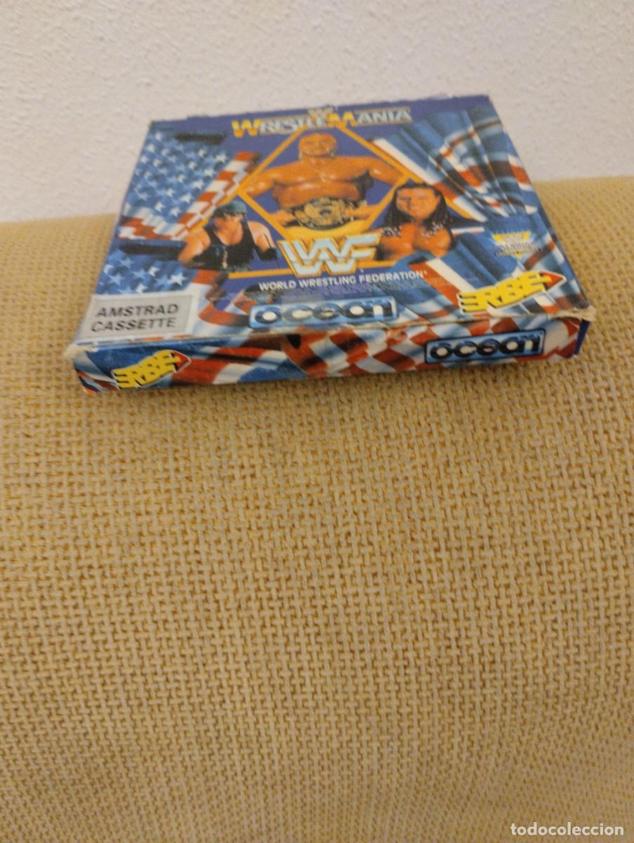 Videojuegos y consolas: Juego WrestleMania Amstrad - Foto 7