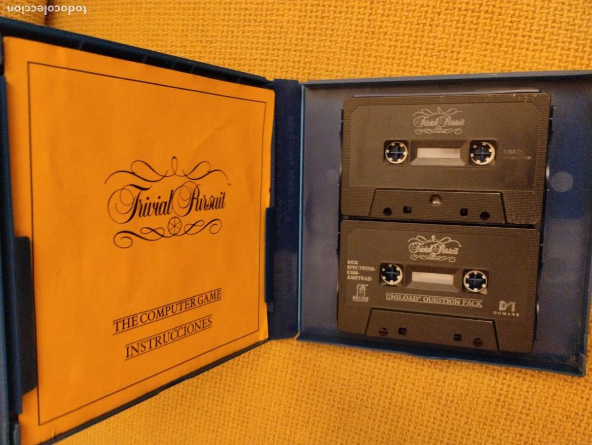 Videojuegos y consolas: Juego Amstrad Trivial Pursuit - Foto 1