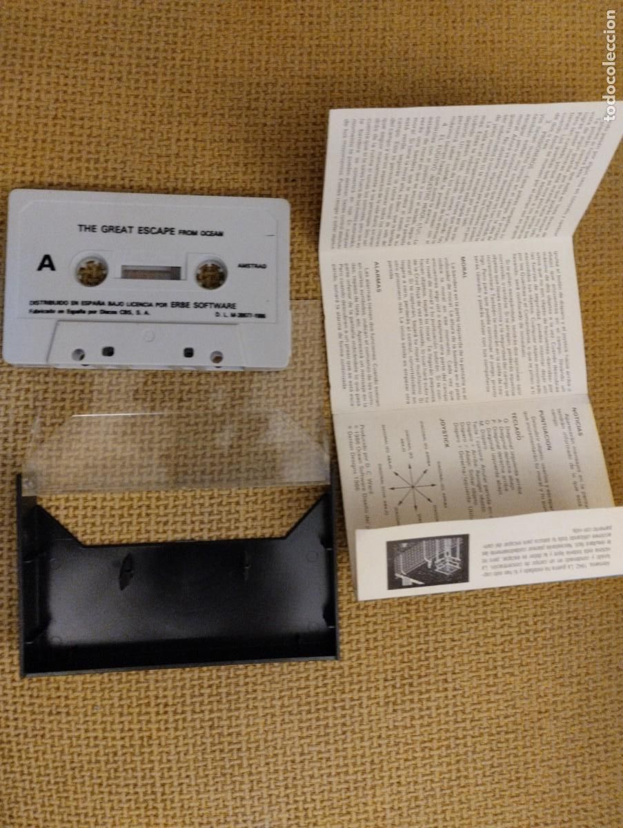 Videojuegos y consolas: Juego Amstrad The Great Escape - Foto 2