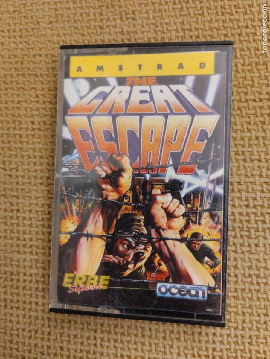 Videojuegos y consolas: Juego Amstrad The Great Escape - Foto 3