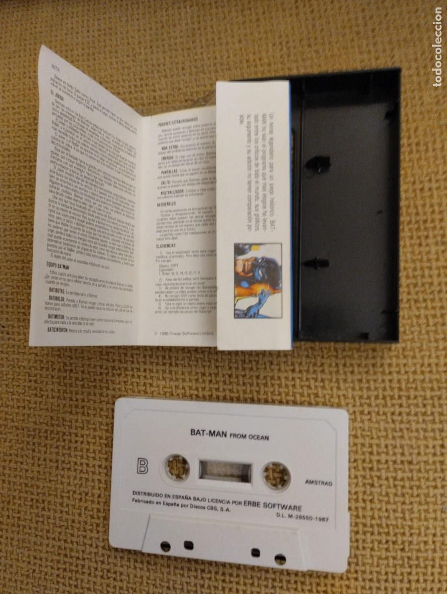 Videojuegos y consolas: Juego Amstrad Batman - Foto 2