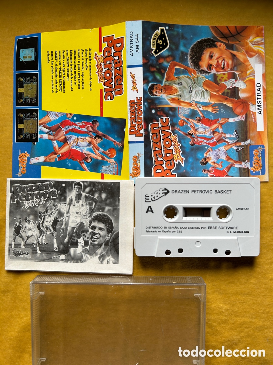 Videojuegos y consolas: Pack Amstrad Equipo A/ Drazen Petrovic - Foto 5