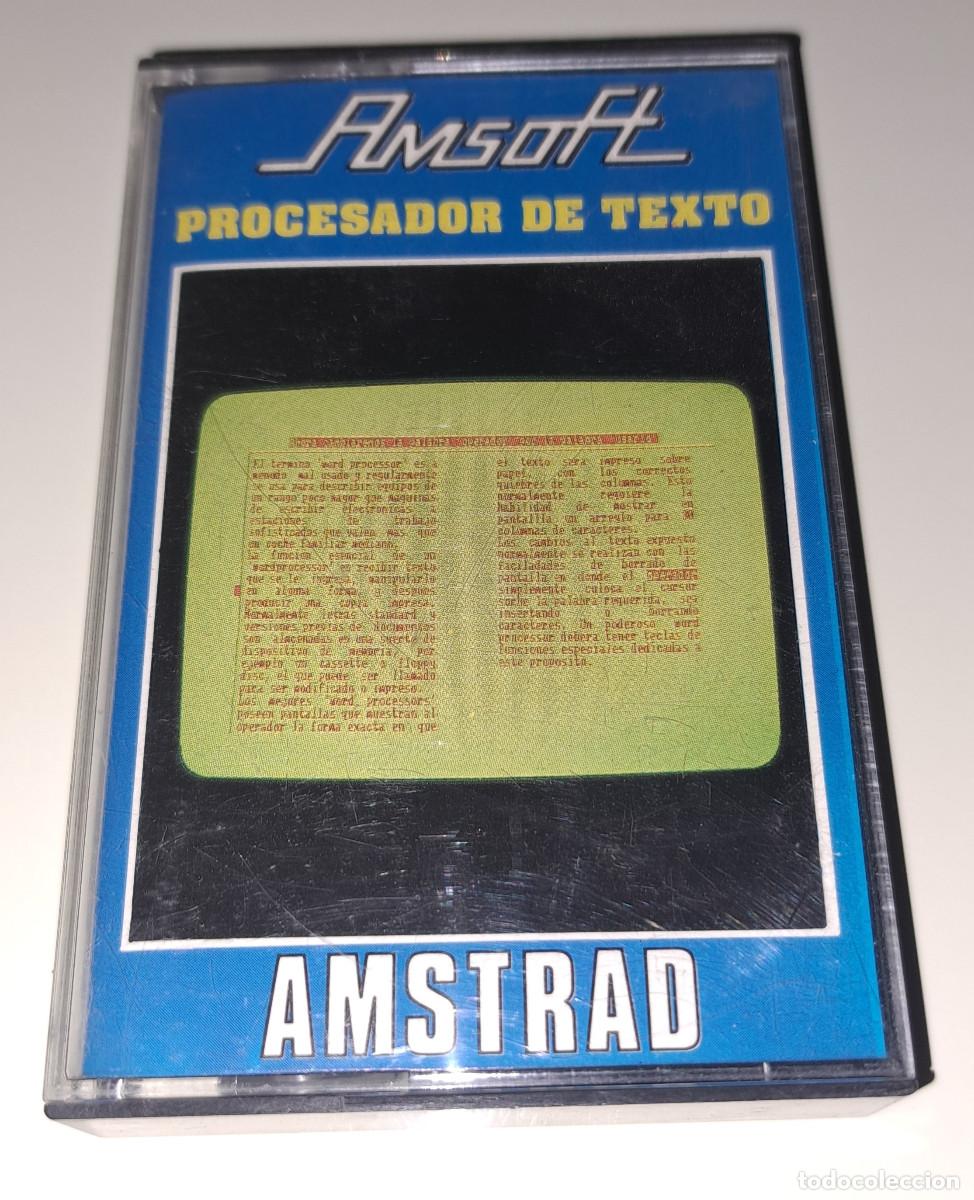 Videojuegos y consolas: AMSTRAD - PROCESADOR DE TEXTO - AMSOFT - Foto 1