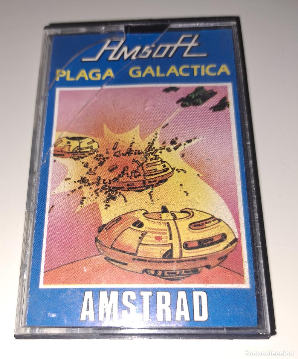 Videojuegos y consolas: AMSTRAD - PLAGA GAL&Aacute;CTICA - AMSOFT - Foto 1