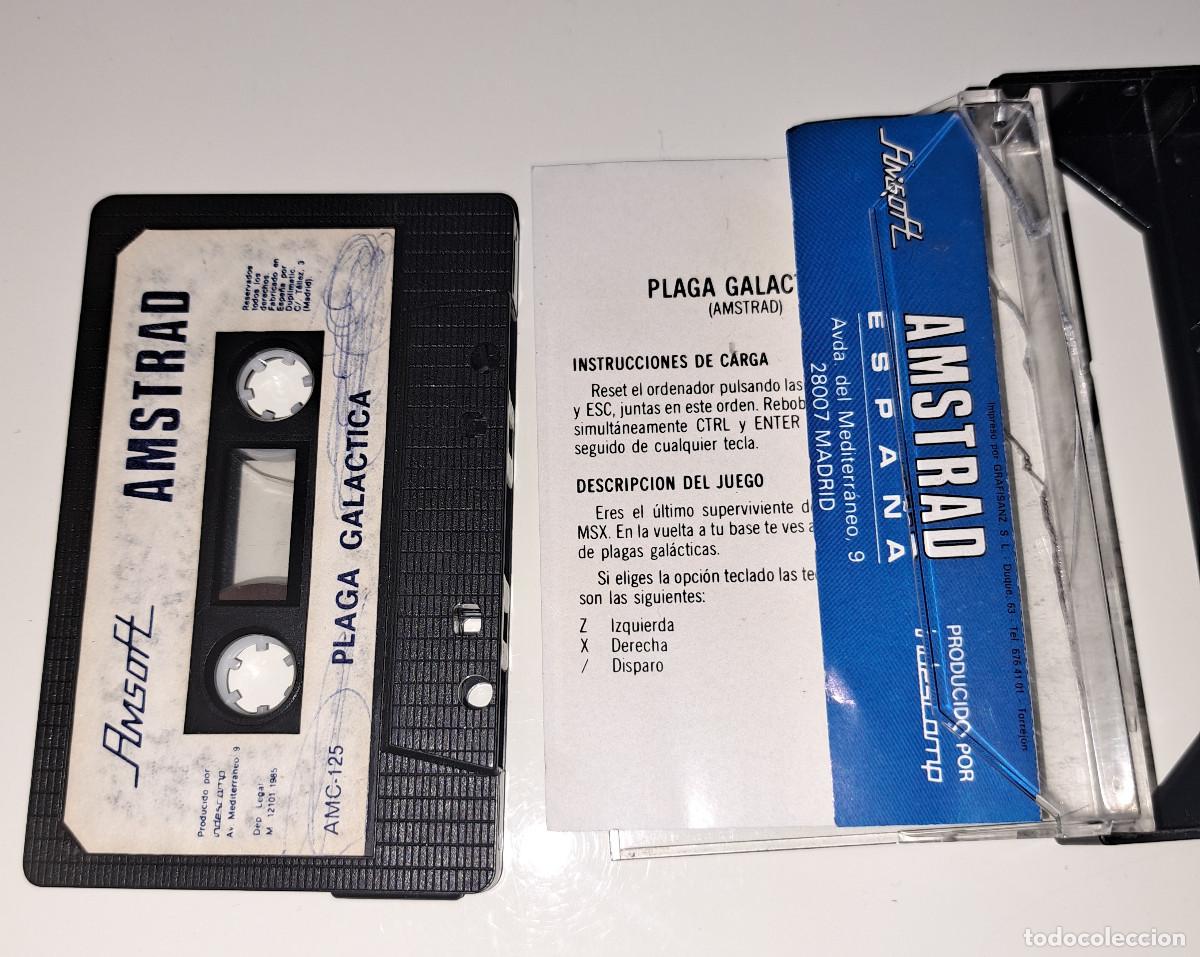 Videojuegos y consolas: AMSTRAD - PLAGA GAL&Aacute;CTICA - AMSOFT - Foto 4