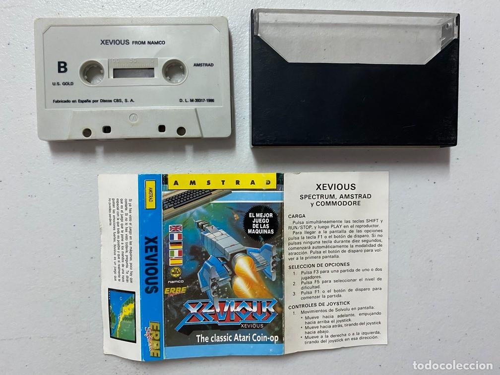 Videojuegos y consolas: XEVIOUS - VIDEOJUEGO AMSTRAD CPC 464 - Foto 2