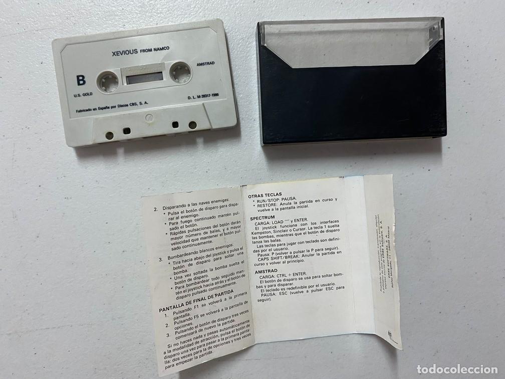 Videojuegos y consolas: XEVIOUS - VIDEOJUEGO AMSTRAD CPC 464 - Foto 3