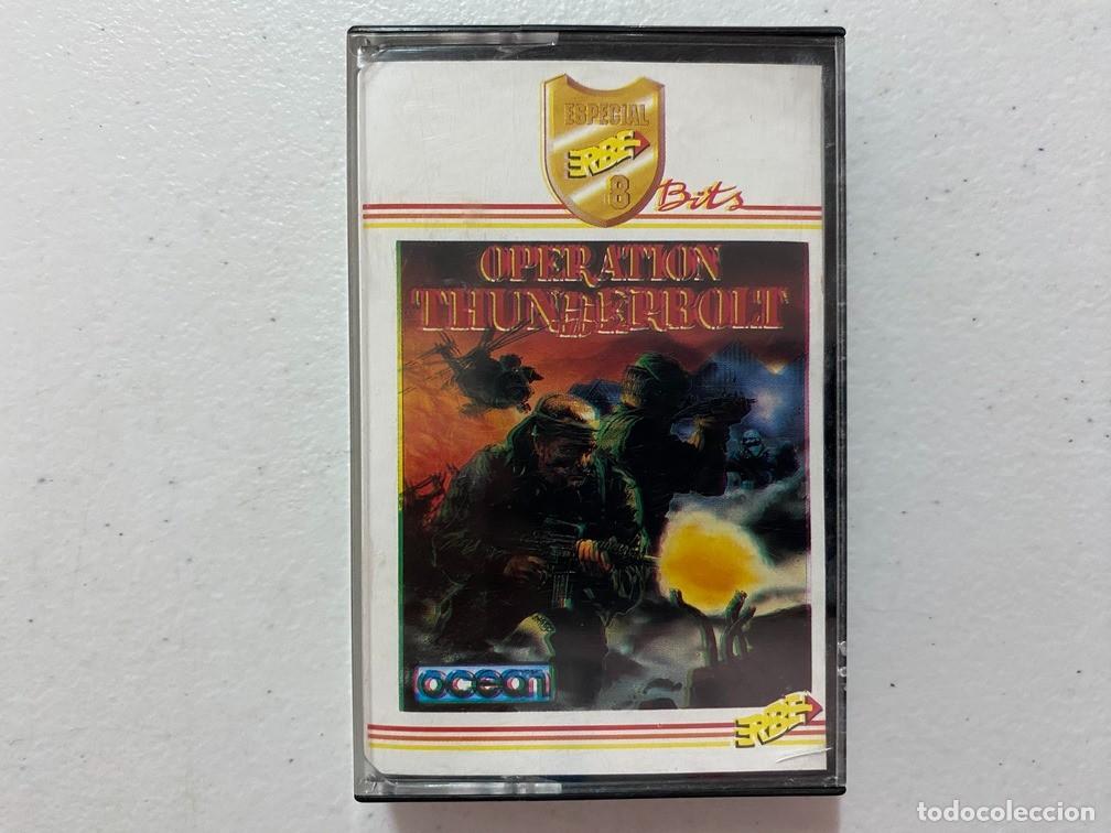 Videojuegos y consolas: OPERATION THUNDERBOLT - VIDEOJUEGO AMSTRAD CPC 464 - Foto 1