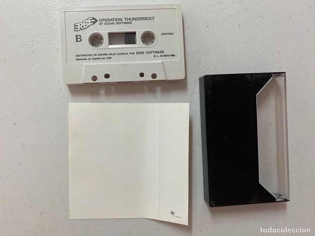 Videojuegos y consolas: OPERATION THUNDERBOLT - VIDEOJUEGO AMSTRAD CPC 464 - Foto 3
