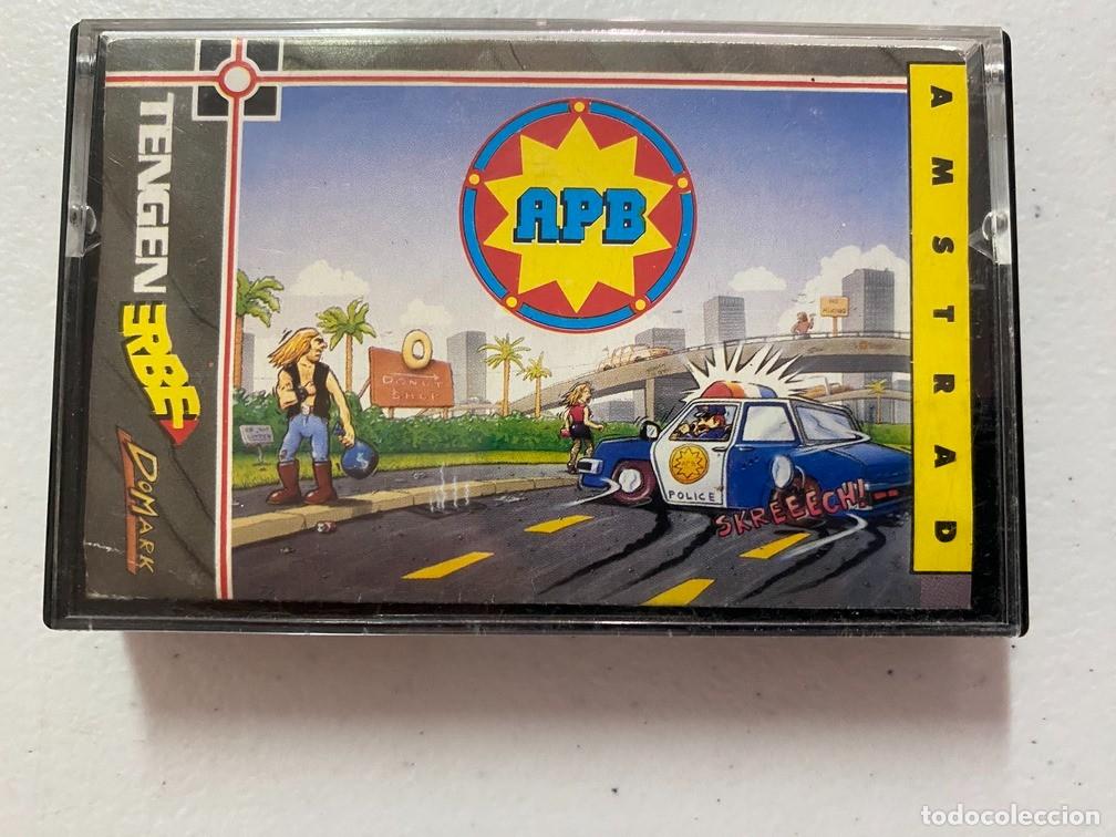 Videojuegos y consolas: APB - VIDEOJUEGO AMSTRAD CPC 464 - Foto 2