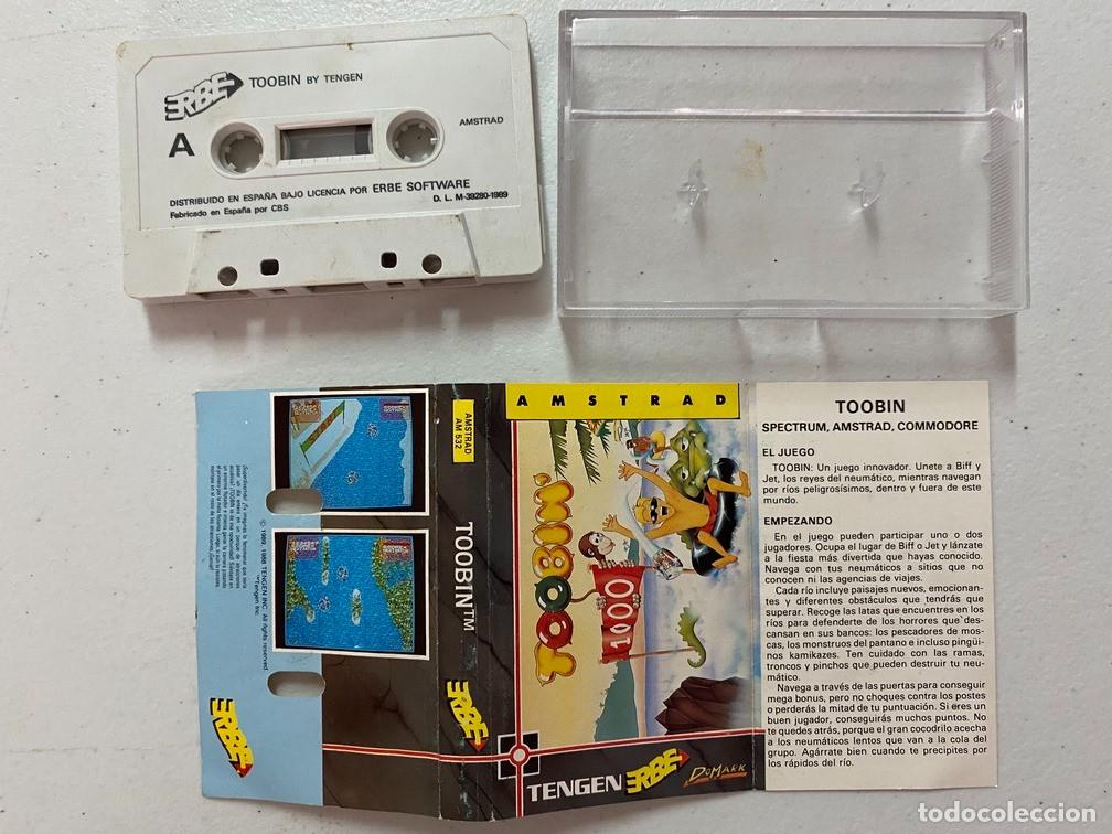 Videojuegos y consolas: TOOBIN - VIDEOJUEGO AMSTRAD CPC 464 - Foto 4