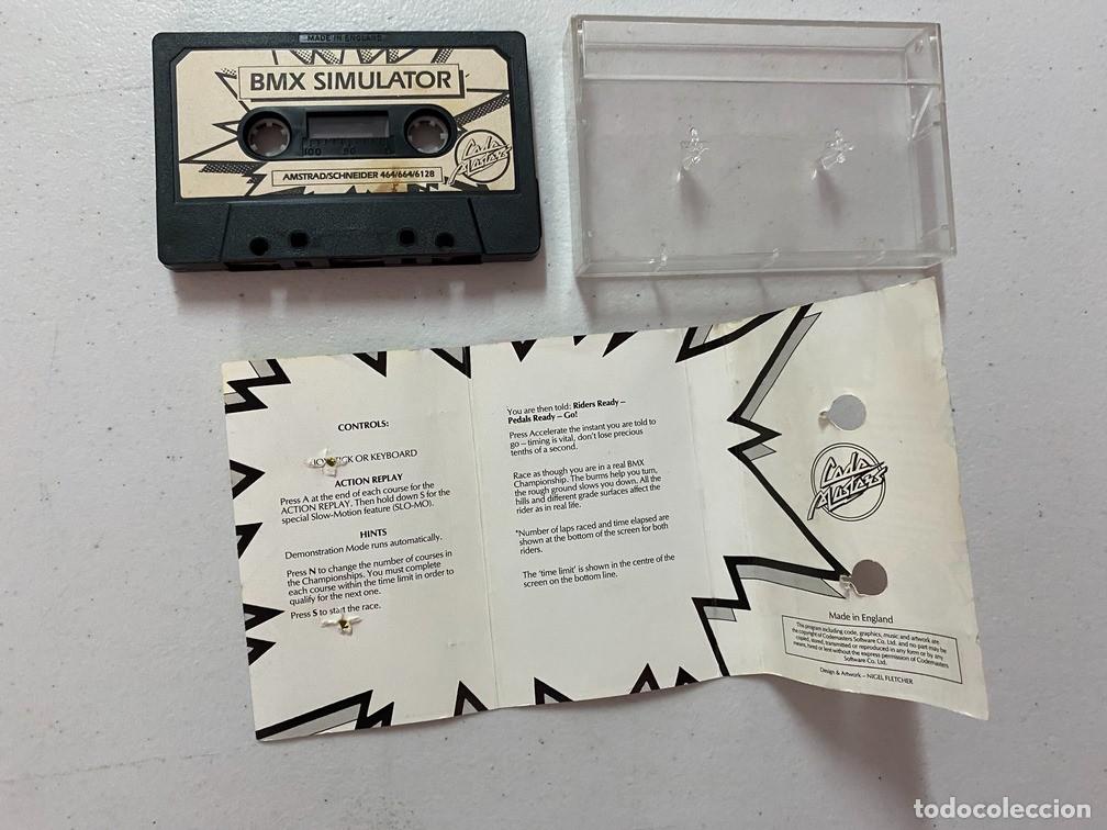 Videojuegos y consolas: BMX SIMULATOR - VIDEOJUEGO AMSTRAD CPC 464 - Foto 4