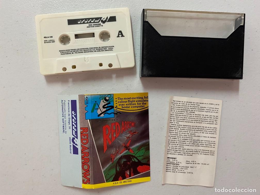Videojuegos y consolas: RED ARROWS - VIDEOJUEGO AMSTRAD CPC 464 - Foto 2