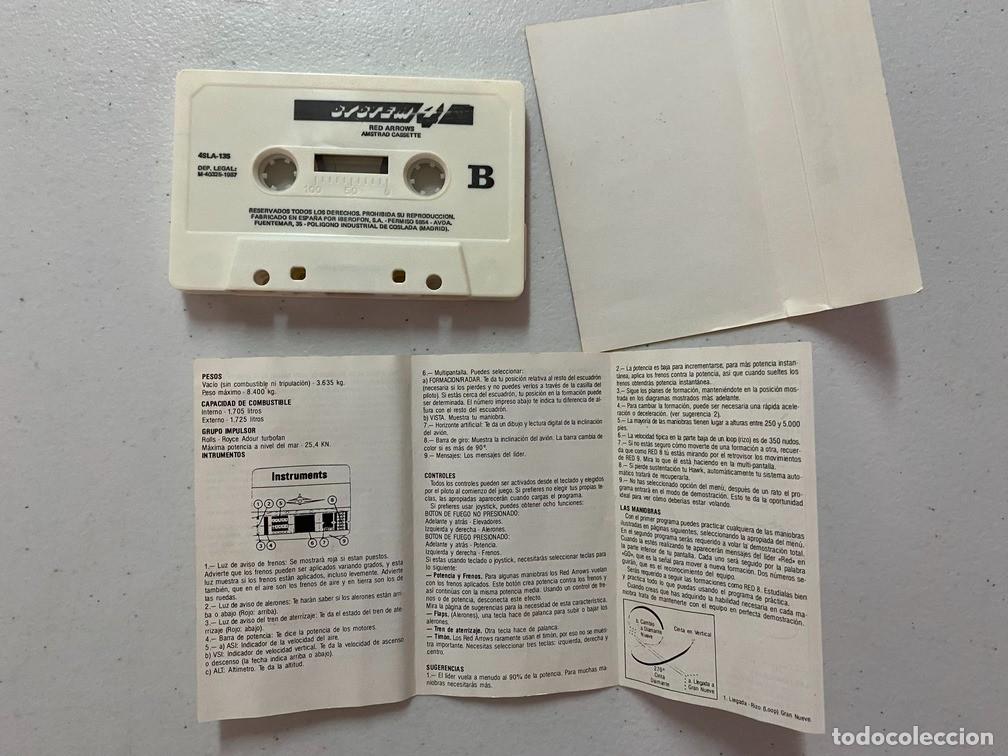 Videojuegos y consolas: RED ARROWS - VIDEOJUEGO AMSTRAD CPC 464 - Foto 3