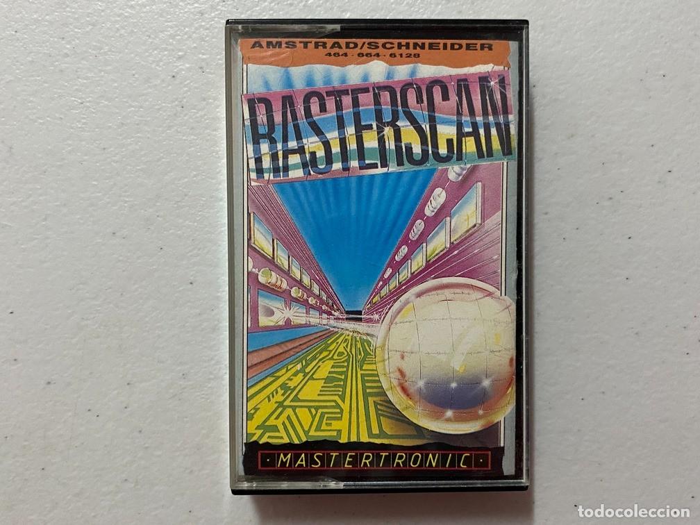 Videojuegos y consolas: RASTERSCAN - VIDEOJUEGO AMSTRAD CPC 464 - Foto 1