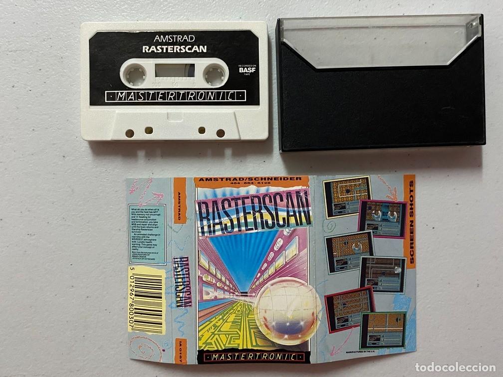 Videojuegos y consolas: RASTERSCAN - VIDEOJUEGO AMSTRAD CPC 464 - Foto 2