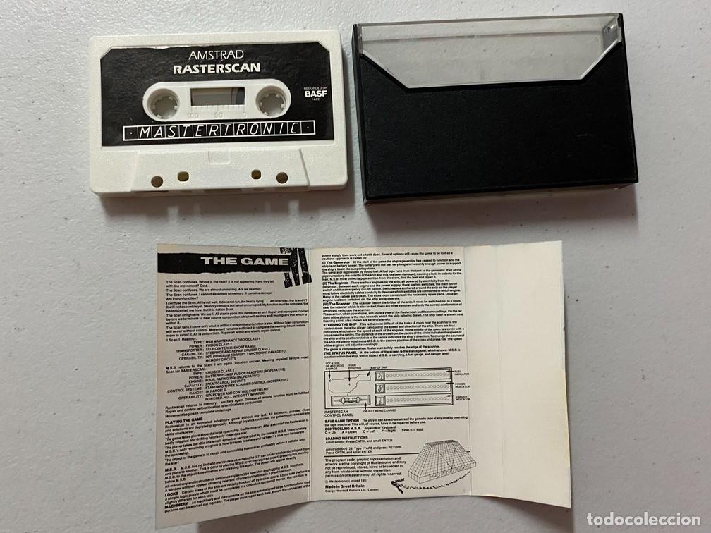 Videojuegos y consolas: RASTERSCAN - VIDEOJUEGO AMSTRAD CPC 464 - Foto 3