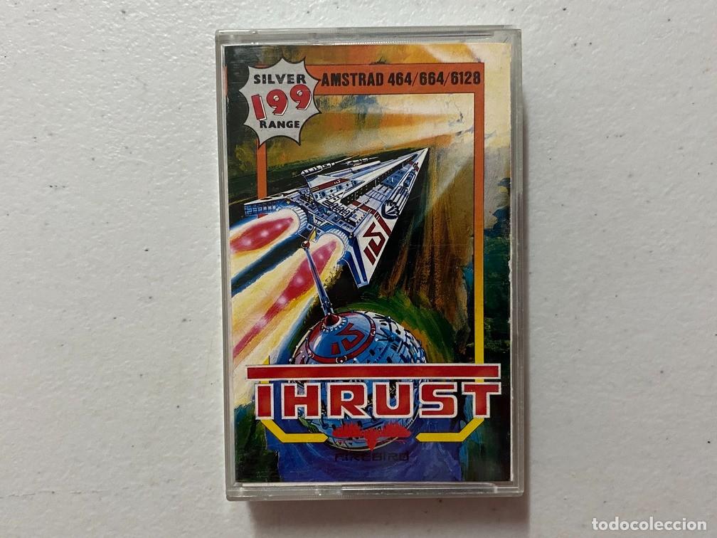 Videojuegos y consolas: THRUST - VIDEOJUEGO AMSTRAD CPC 464 - Foto 1
