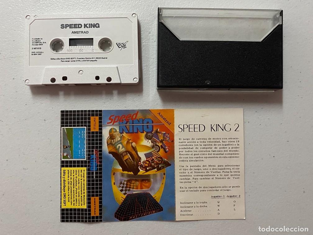 Videojuegos y consolas: SPEED KING - VIDEOJUEGO AMSTRAD CPC 464 - Foto 2