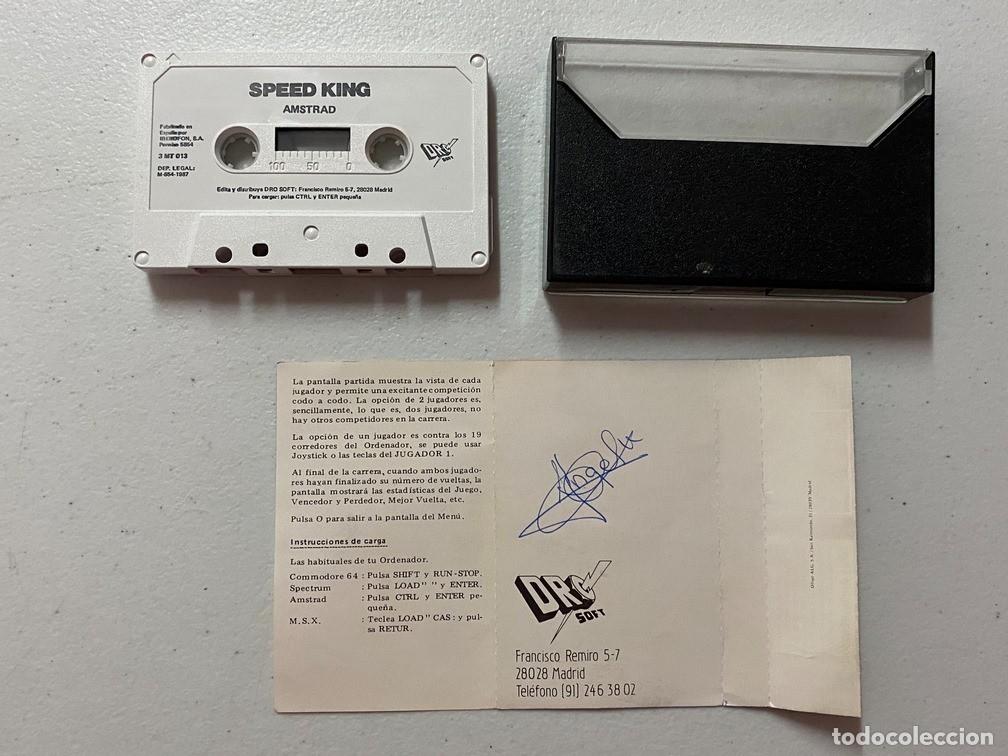 Videojuegos y consolas: SPEED KING - VIDEOJUEGO AMSTRAD CPC 464 - Foto 3