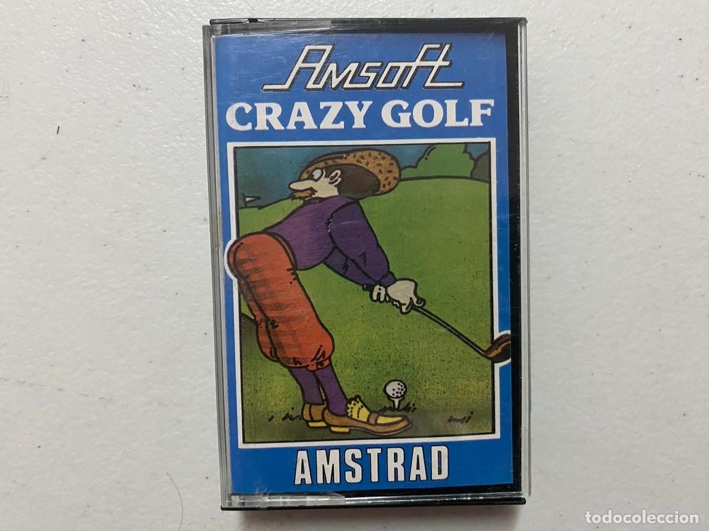 Videojuegos y consolas: CRAZY GOLF de AMSOFT - VIDEOJUEGO AMSTRAD CPC 464 - Foto 1