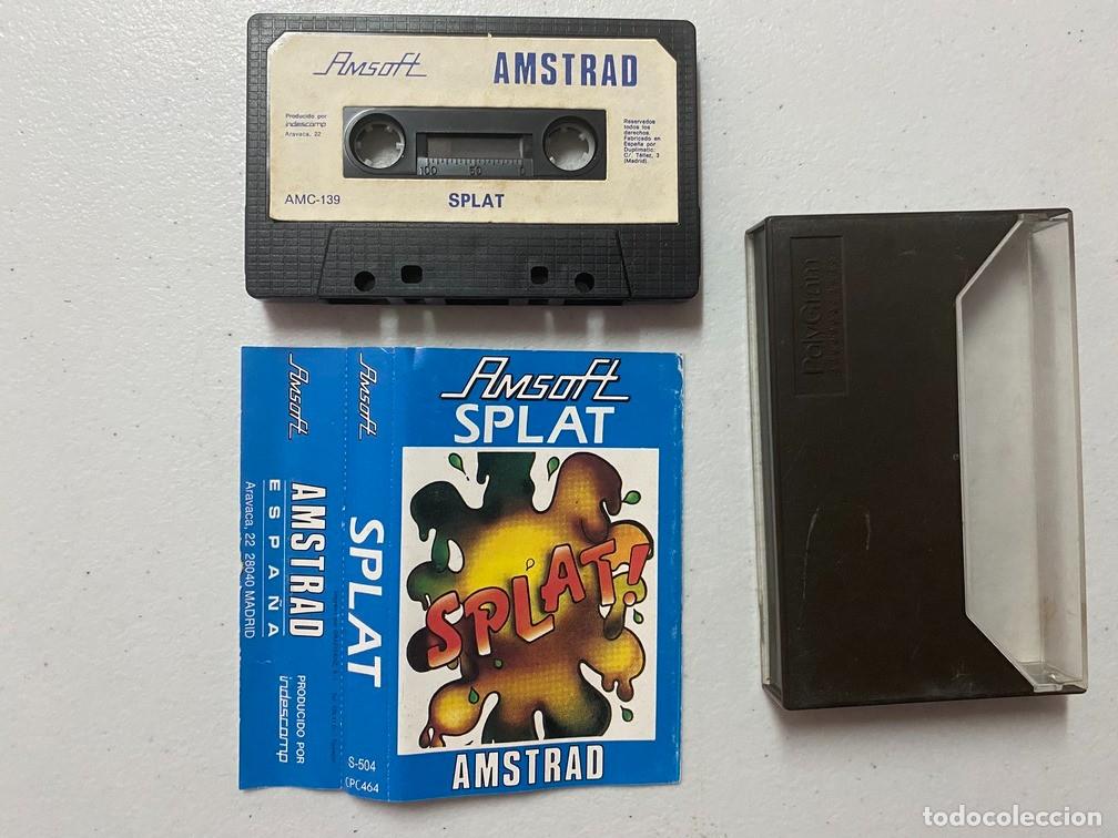 Videojuegos y consolas: SPLAT de AMSOFT - VIDEOJUEGO AMSTRAD CPC 464 - Foto 2
