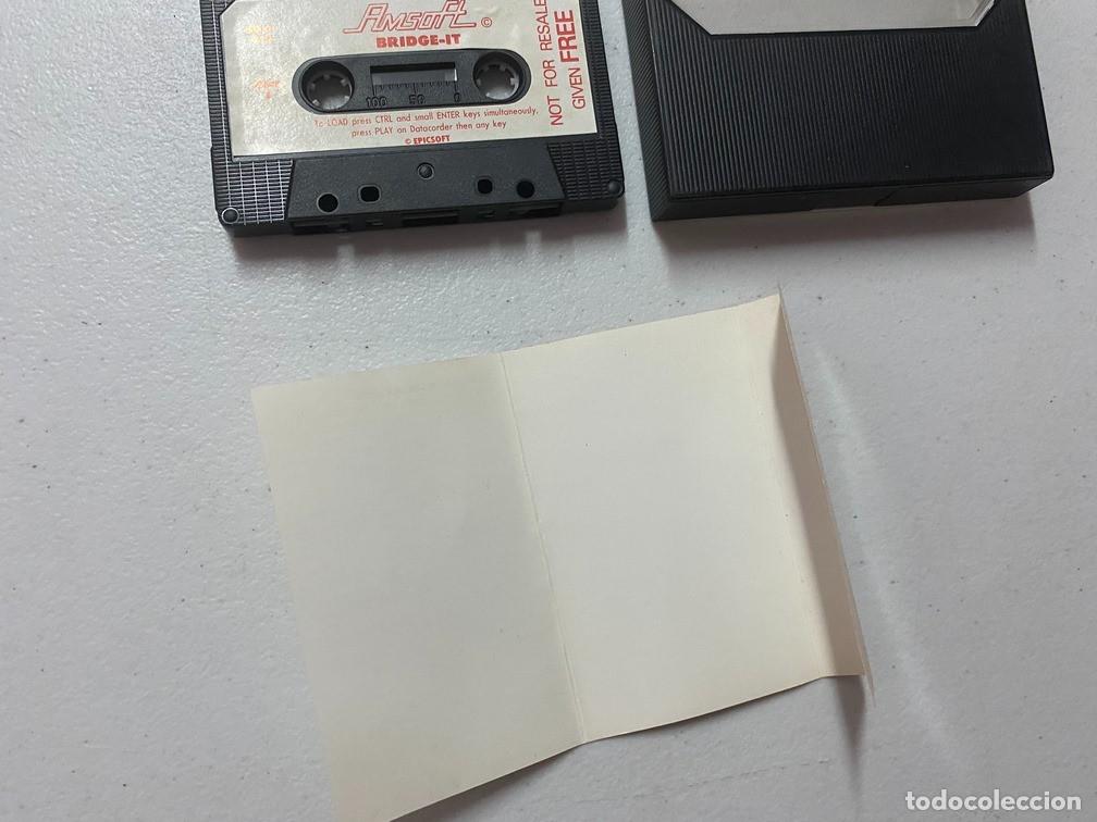 Videojuegos y consolas: BRIDGE-IT de AMSOFT - VIDEOJUEGO AMSTRAD CPC 464 - Foto 3