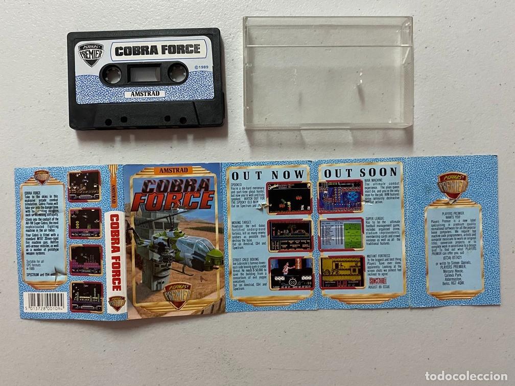 Videojuegos y consolas: COBRA FORCE - VIDEOJUEGO AMSTRAD CPC 464 - Foto 3