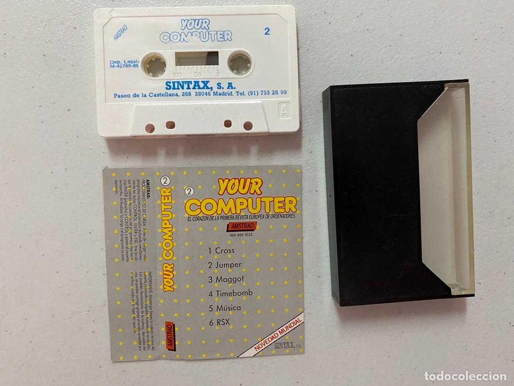 Videojuegos y consolas: YOUR COMPUTER 2 - VIDEOJUEGO AMSTRAD CPC 464 - Foto 2