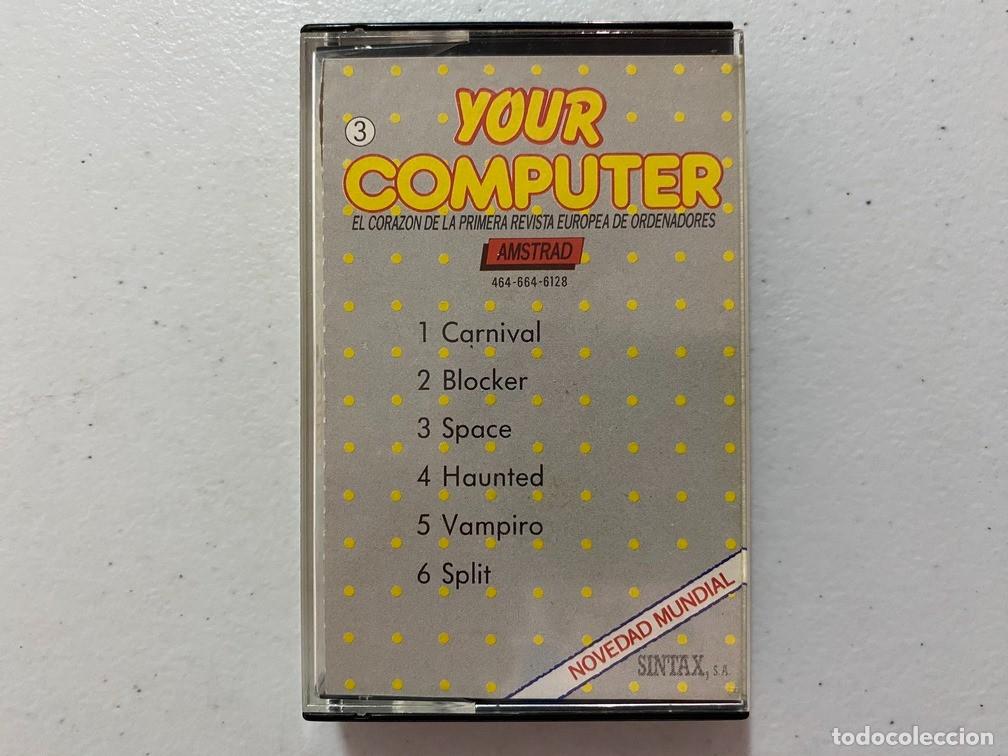 Videojuegos y consolas: YOUR COMPUTER 3 - VIDEOJUEGO AMSTRAD CPC 464 - Foto 1