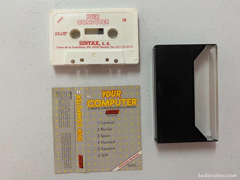 Videojuegos y consolas: YOUR COMPUTER 3 - VIDEOJUEGO AMSTRAD CPC 464 - Foto 2