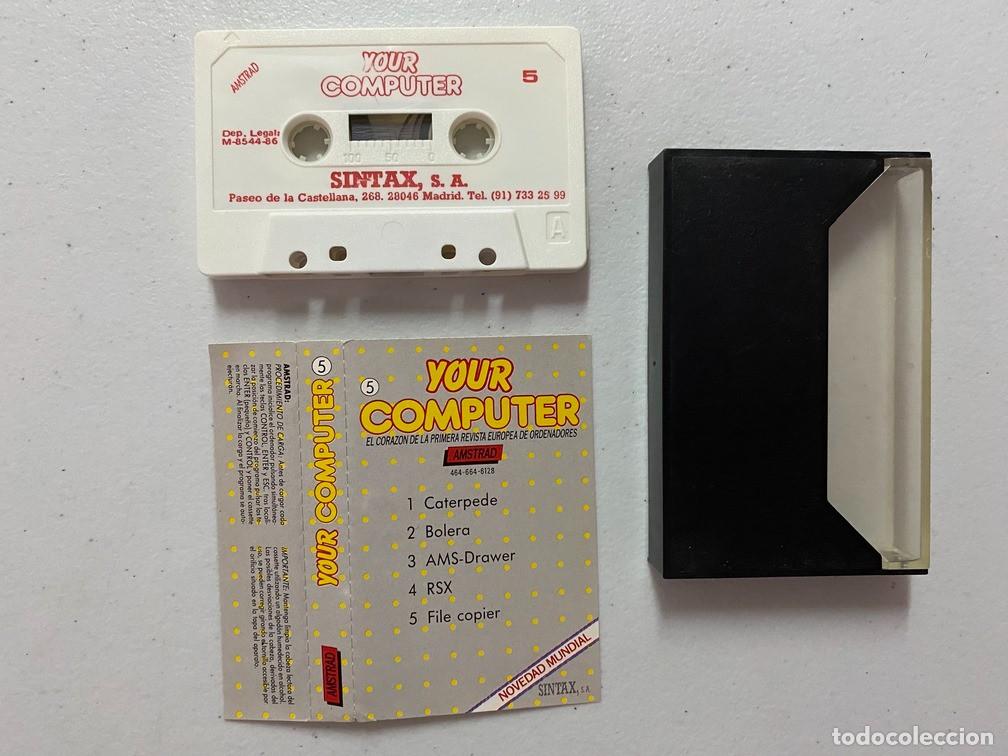 Videojuegos y consolas: YOUR COMPUTER 5 - VIDEOJUEGO AMSTRAD CPC 464 - Foto 2