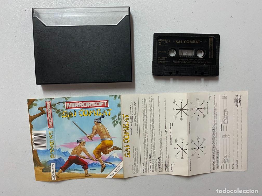 Videojuegos y consolas: SAI COMBAT - VIDEOJUEGO AMSTRAD CPC 464 - Foto 3