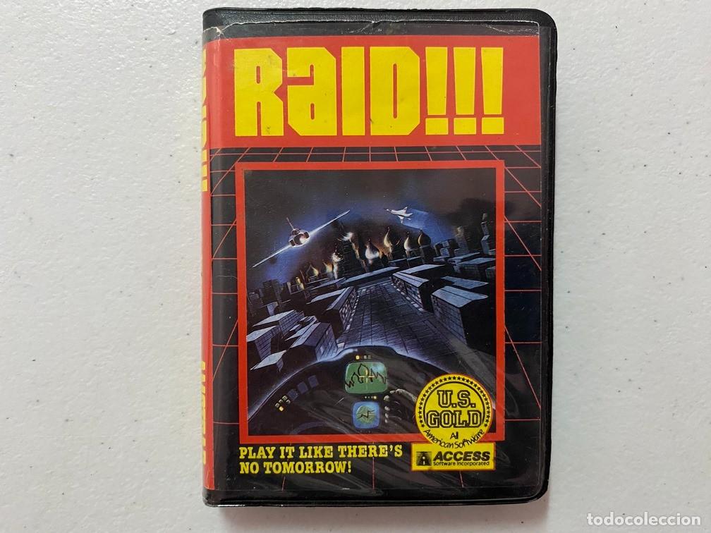 Videojuegos y consolas: RAID - VIDEOJUEGO AMSTRAD CPC 464 - Foto 1