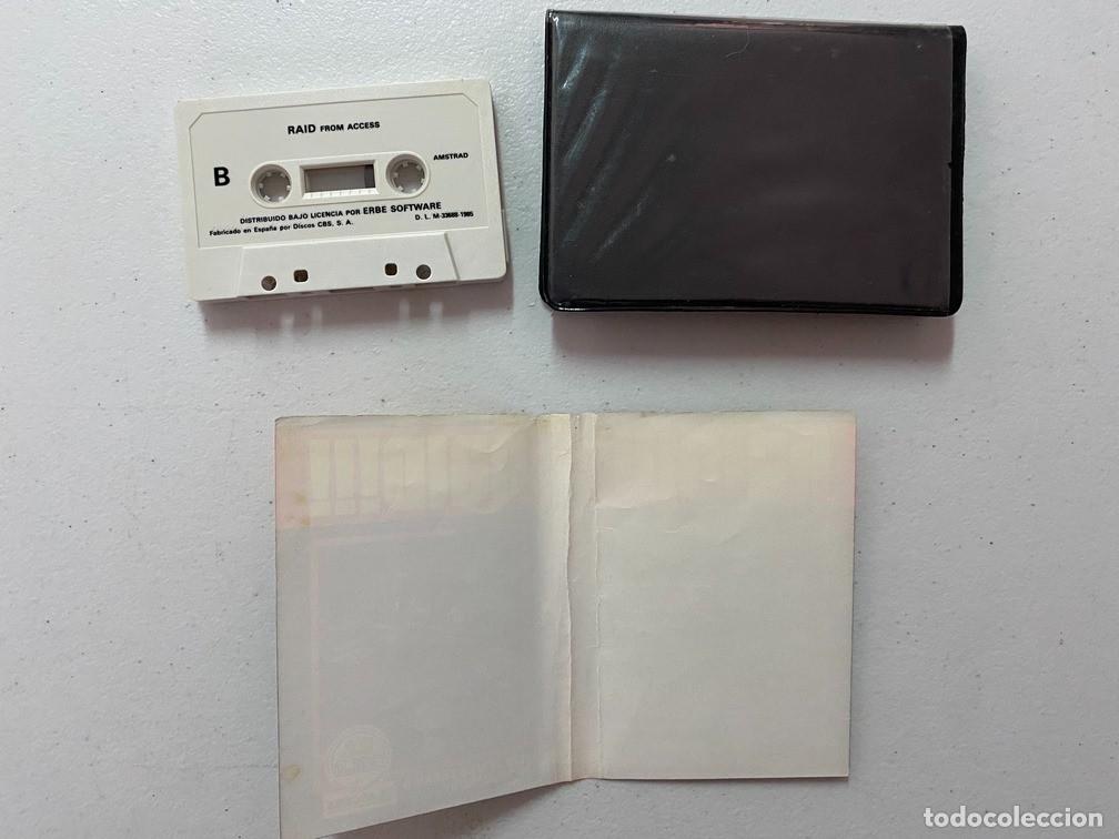 Videojuegos y consolas: RAID - VIDEOJUEGO AMSTRAD CPC 464 - Foto 5