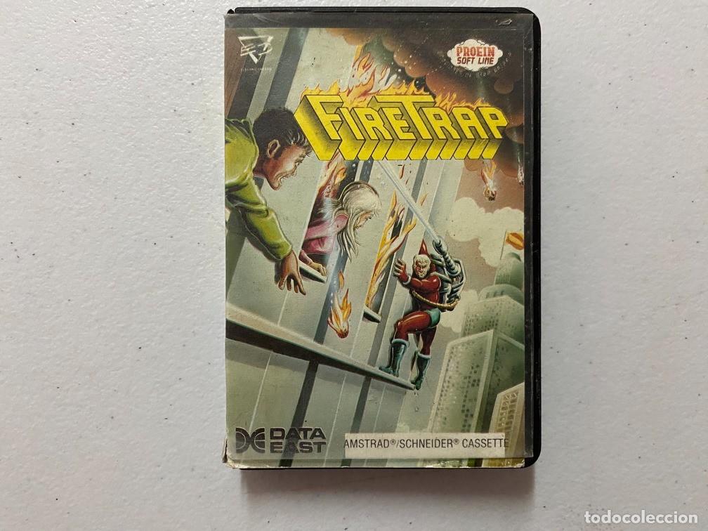 Videojuegos y consolas: FIRETRAP - VIDEOJUEGO AMSTRAD CPC 464 - Foto 1