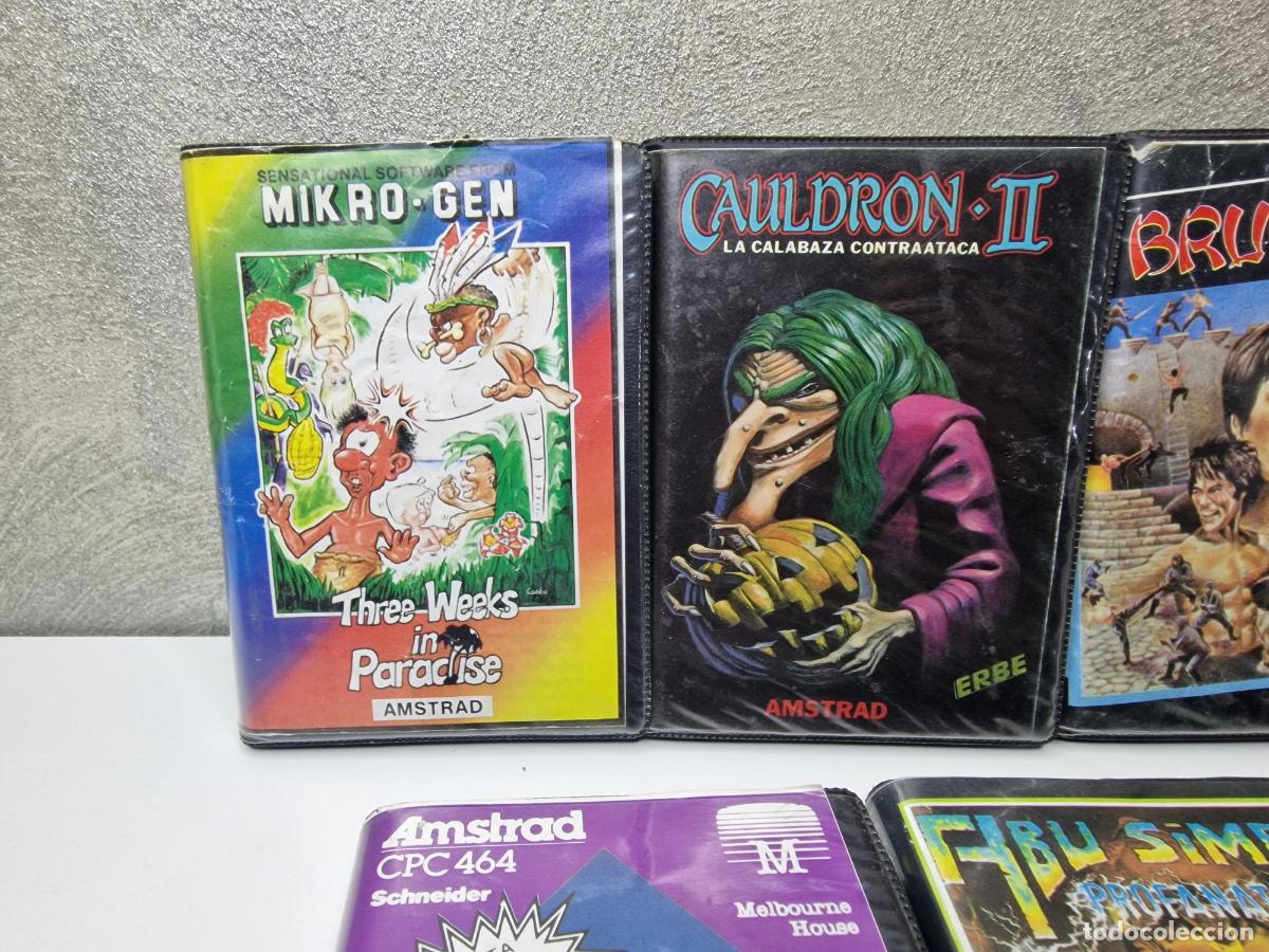 Videojuegos y consolas: LOTE VIDEOJUEGOS AMSTRAD EN ESTUCHE - Foto 2