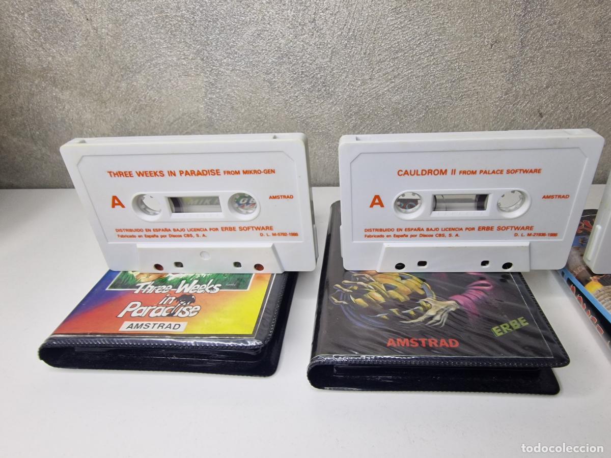 Videojuegos y consolas: LOTE VIDEOJUEGOS AMSTRAD EN ESTUCHE - Foto 8