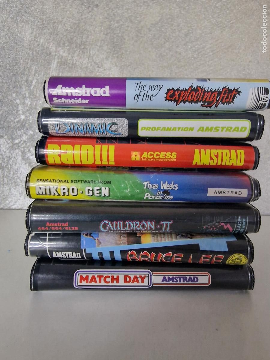 Videojuegos y consolas: LOTE VIDEOJUEGOS AMSTRAD EN ESTUCHE - Foto 10