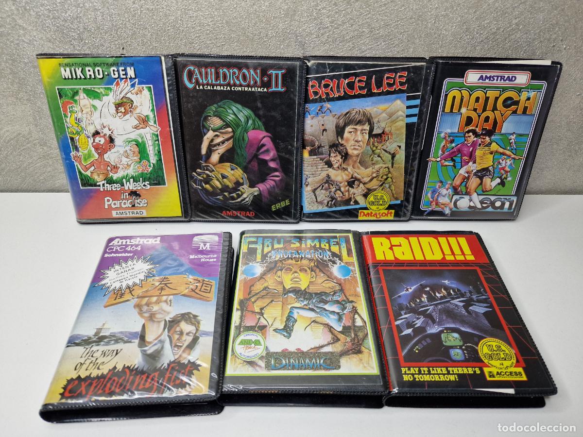Videojuegos y consolas: LOTE VIDEOJUEGOS AMSTRAD EN ESTUCHE - Foto 1