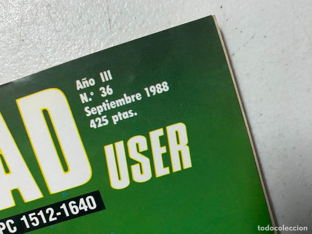 Videojuegos y consolas: AMSTRAD USER N&ordm; 36 - REVISTA DE HARDWARE - SOFTWARE AMSTRAD PC PCW CPC - Foto 3