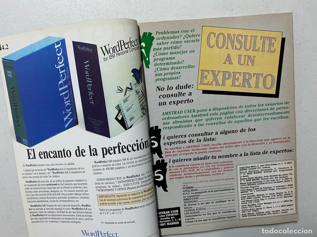 Videojuegos y consolas: AMSTRAD USER N&ordm; 36 - REVISTA DE HARDWARE - SOFTWARE AMSTRAD PC PCW CPC - Foto 4